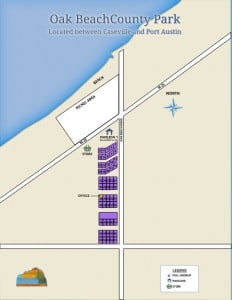 oak beach park map