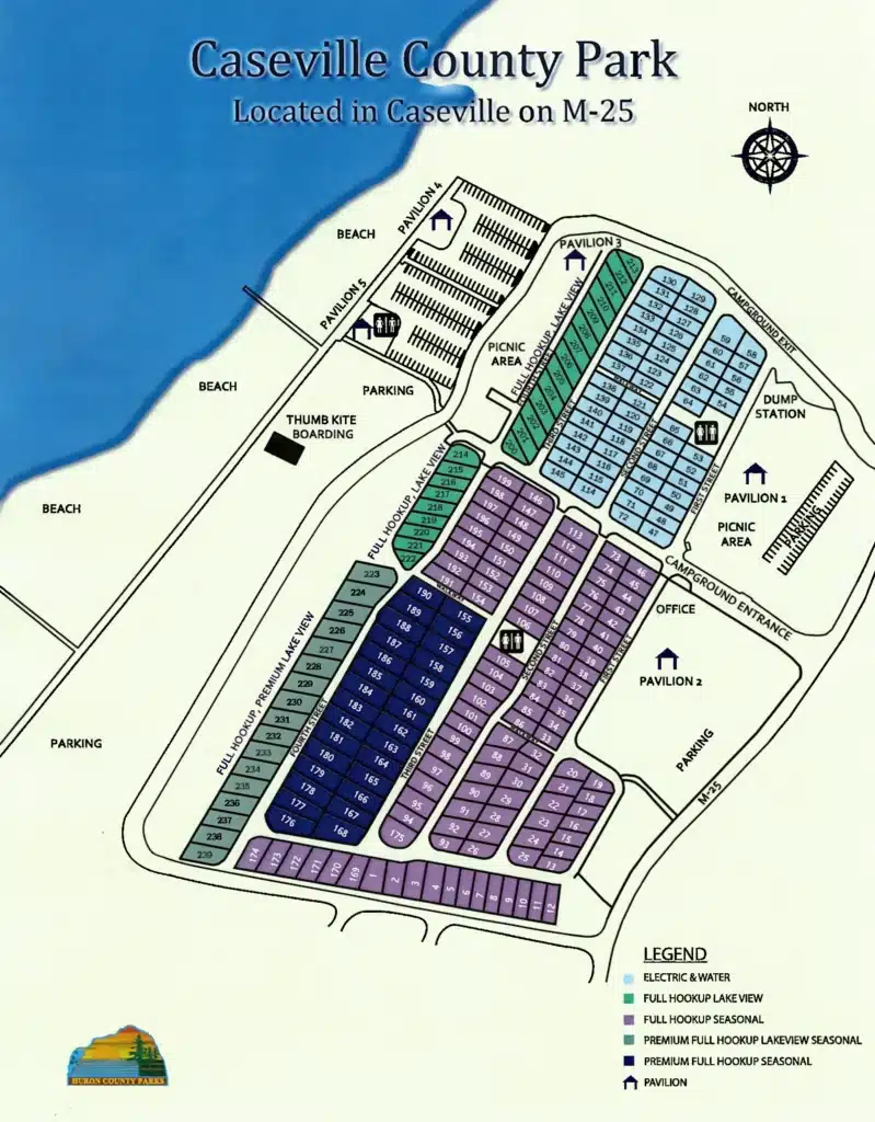 Caseville Map